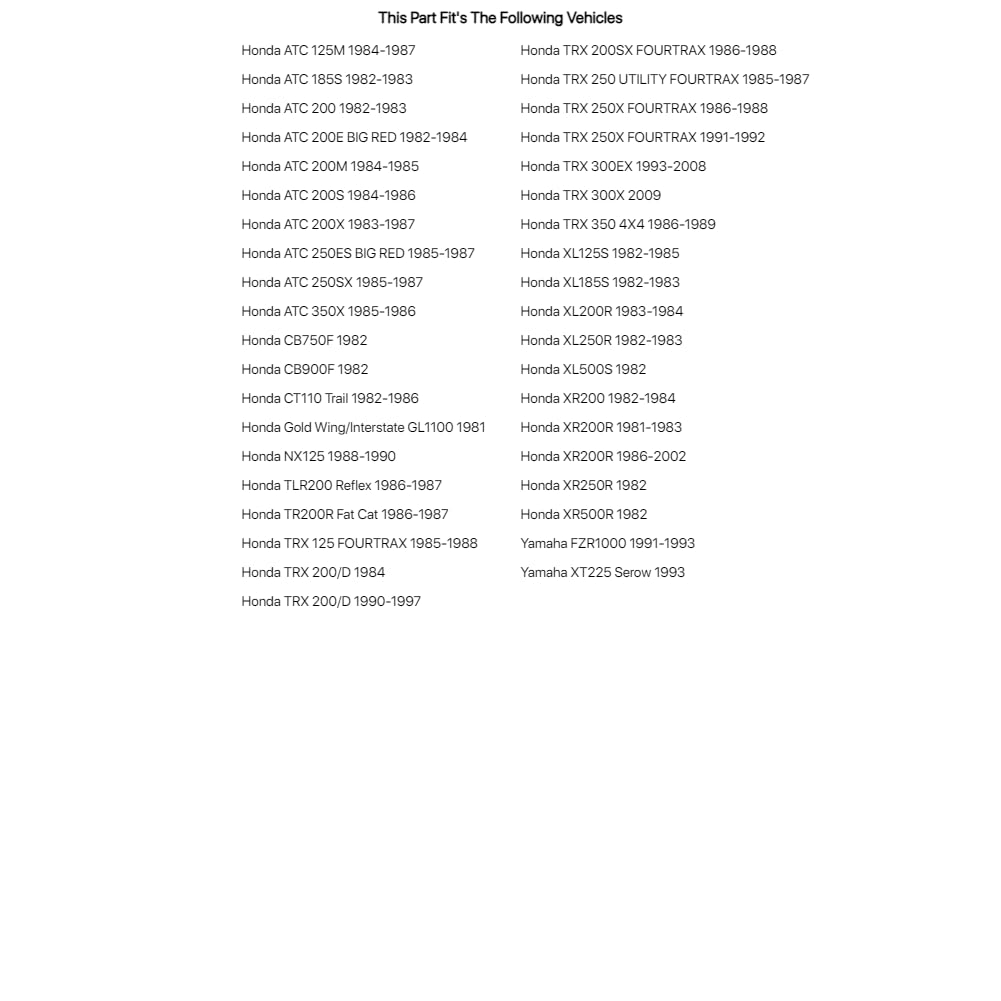 Ngk Resistor Sparkplug Dr8Es-L For Honda Trx 300Ex 1993-2005