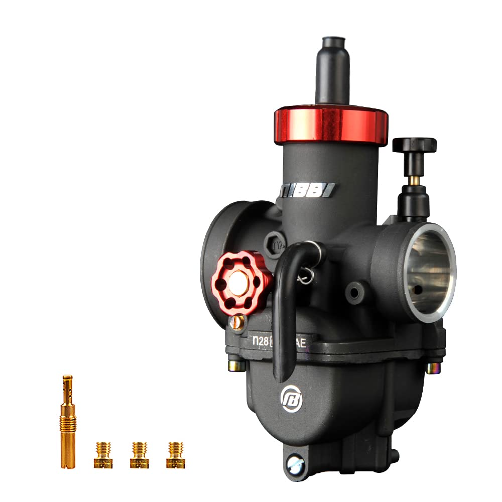 Nibbi Carburetor Pe28,Fit 200Cc 250Cc Motorcycle Engine With Carb Jets - For Dirt Pit Bike Mini Bike Motocross Gy6