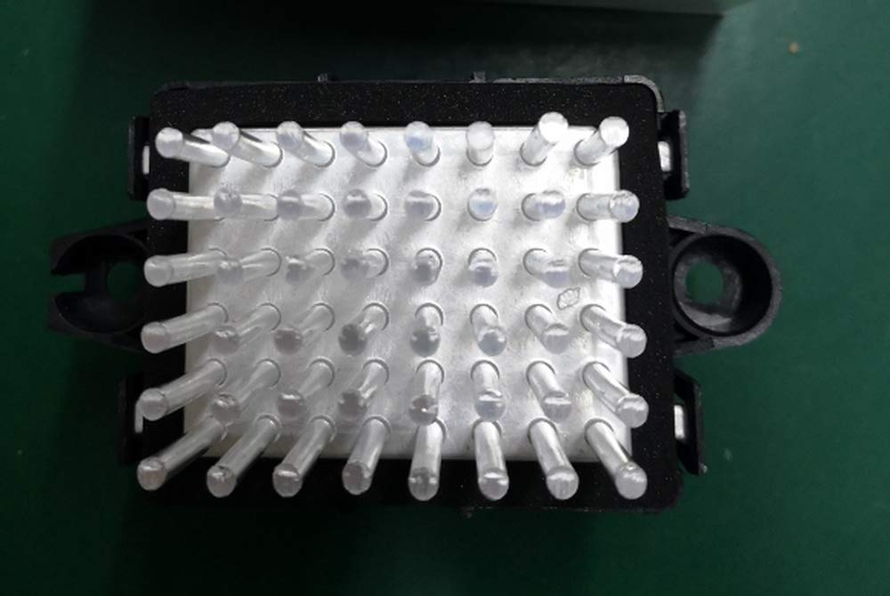 Front Or Rear Blower Motor Resistor Compatible With 07-13 Silverado Tahoe Equinox Suburban Avalanche / 10-14 Camaro / 09-12 Trav