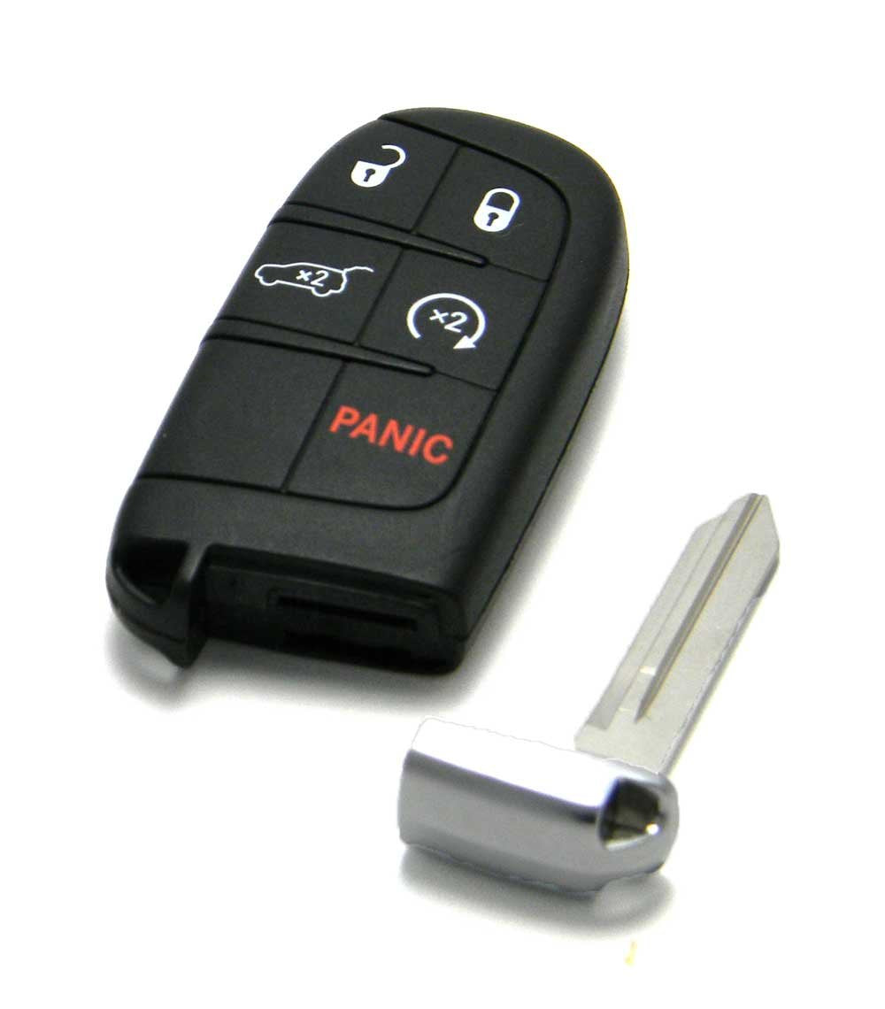 Oem Keyless Entry Remote Fob 5-Button Smart Proximity Key Compatible With 2014-2022 Jeep Grand Cherokee (Fcc Id: M3N-40821302 /
