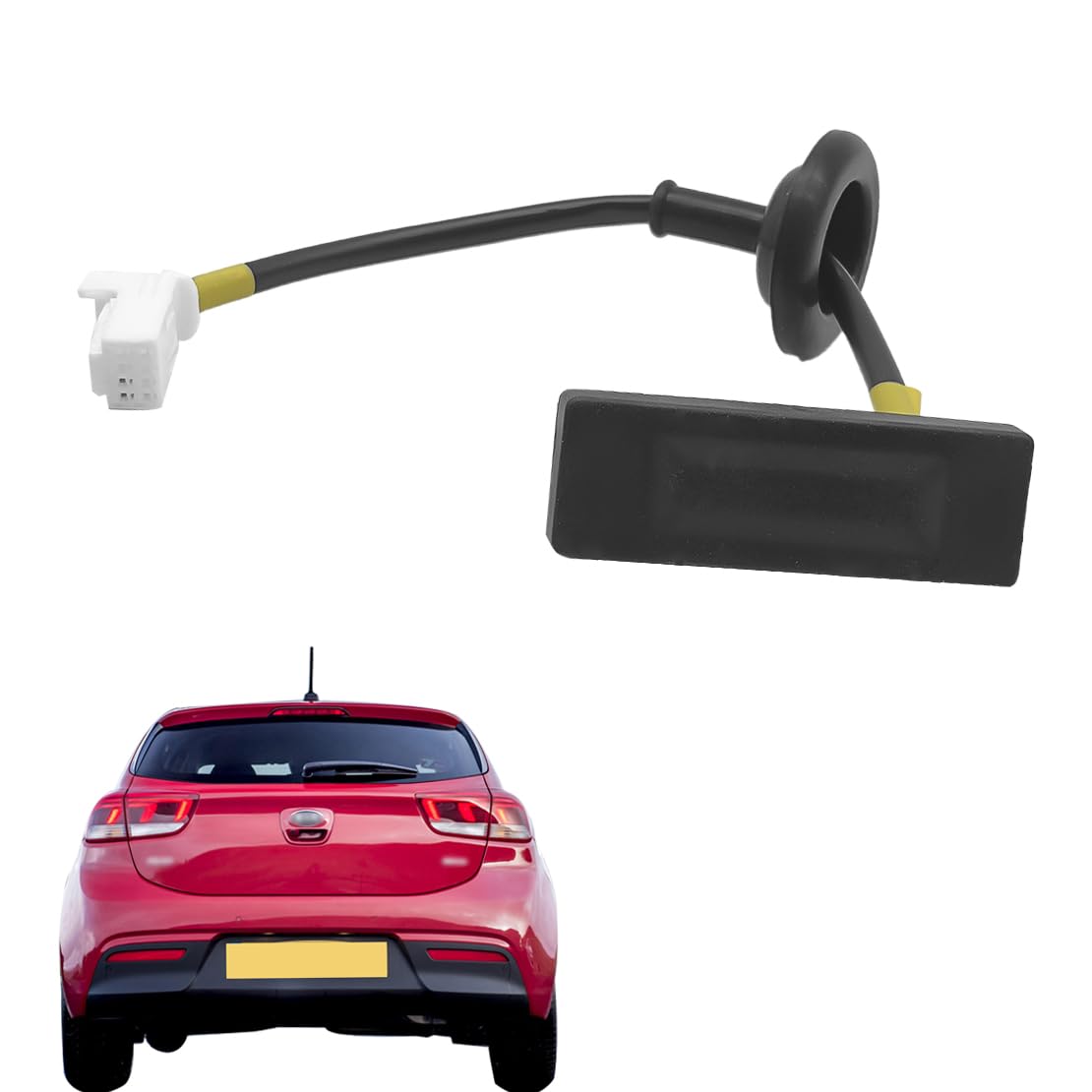 Rear Liftgate Trunk Open Release Switch, Hatch Button Trunk Latch Tailgate Lid Switch Compatible with Kia Rio and Pride 2012-201