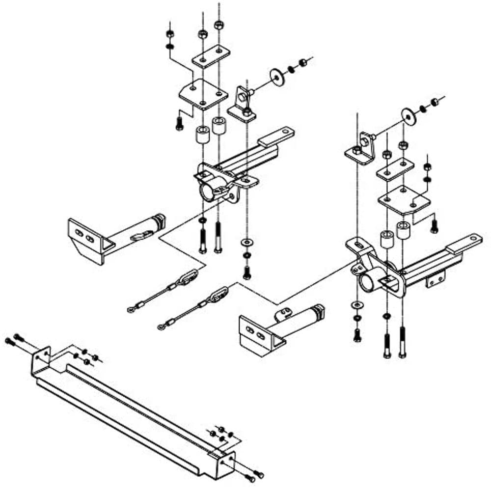 Roadmaster 5214341 Tow Bar Mounting Bracket