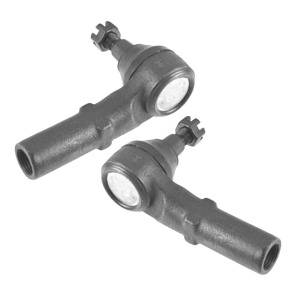 TRQ Front Outer Tie Rod Set Compatible with 1997-2000 Ford Contour 1999-2002 Mercury Cougar Mystique