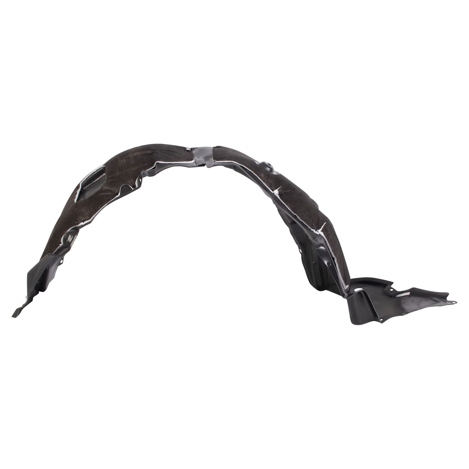 Trq Inner Fender Liner Set Compatible With 2013-2015 Lexus Is250 Is350 Lx1248127 Lx1249127