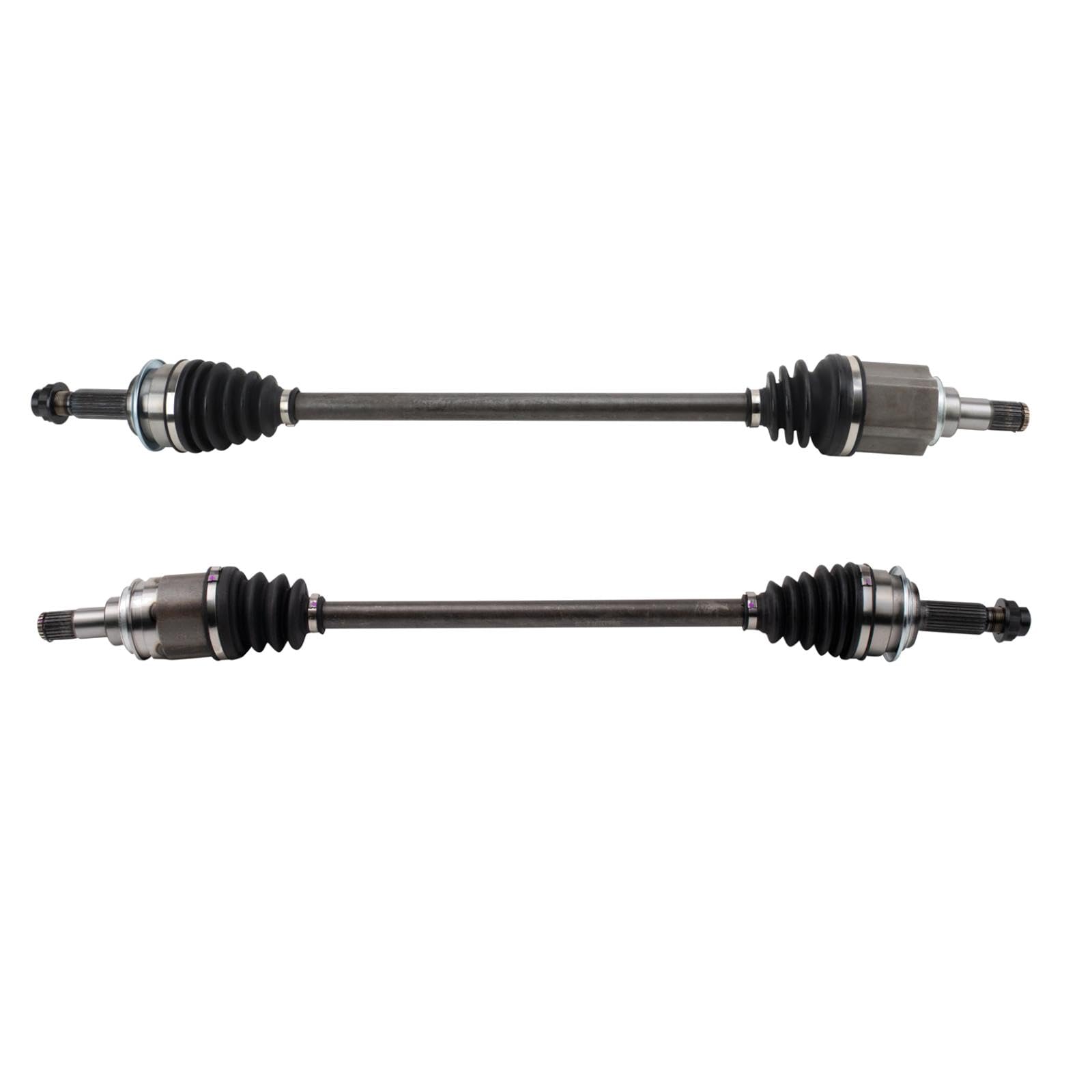 TRQ Rear CV Axle Shaft Assembly Set Driver & Passenger Side Compatible with 2016-2020 Lexus RX350 2014-2020 Toyota Highlander