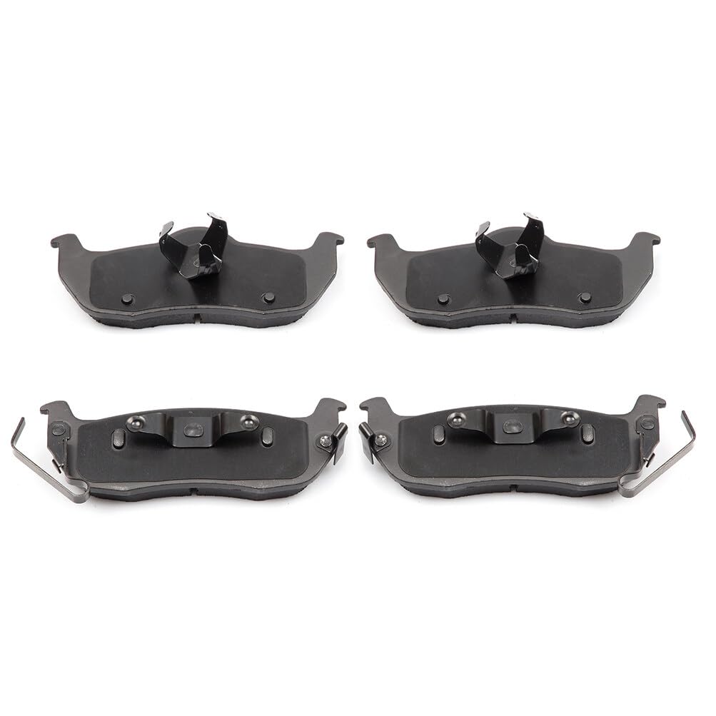 Cciyu D1041 Rear Semi-Metallic Disc Brake Pads Kit For Nissan Armada 2005-2015 2017-2018,For Nissan Pathfinder Armada 2004 4Pcs