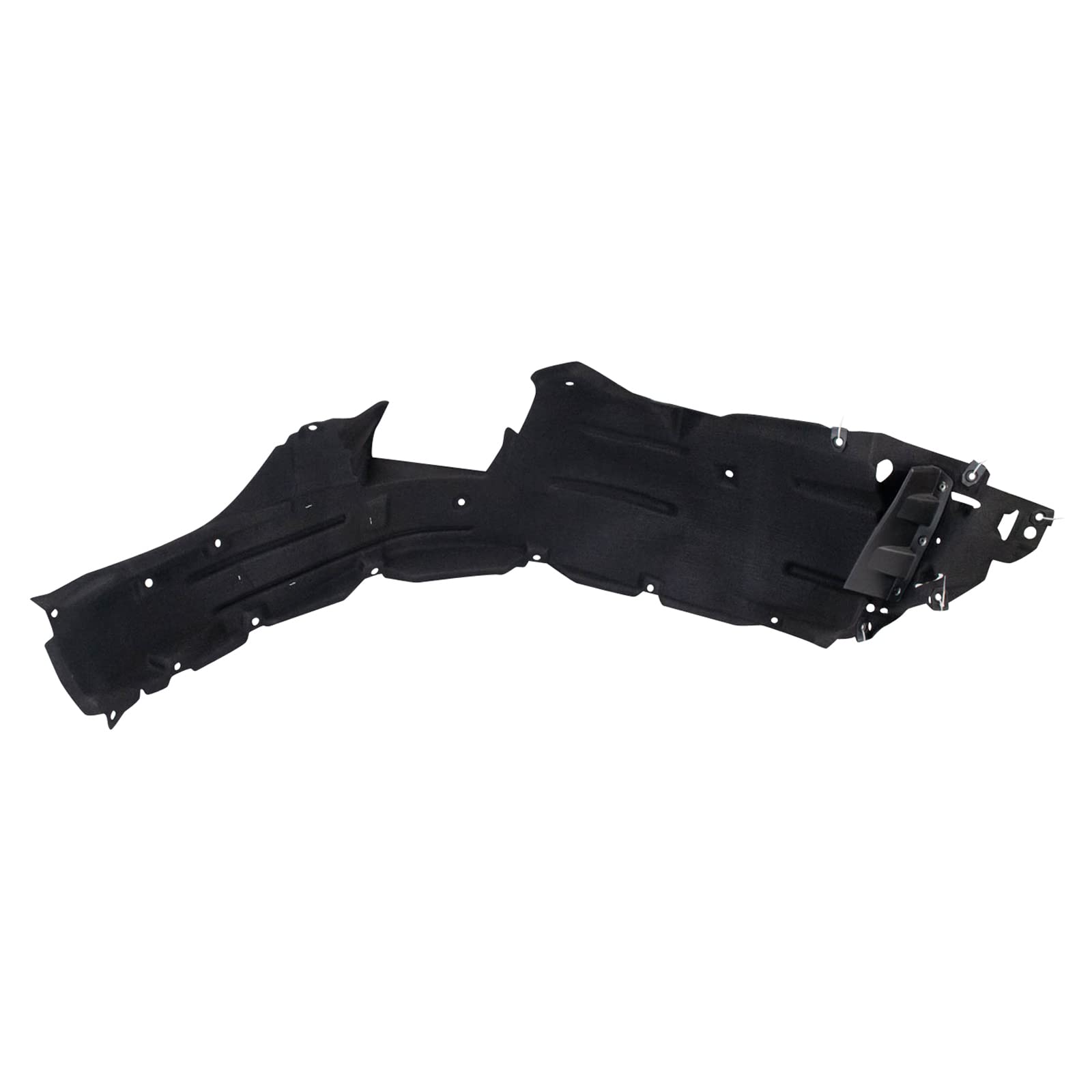Trq Inner Fender Liner Set Compatible With 2016-2018 Honda Hr-V Ho1248171 Ho1249171