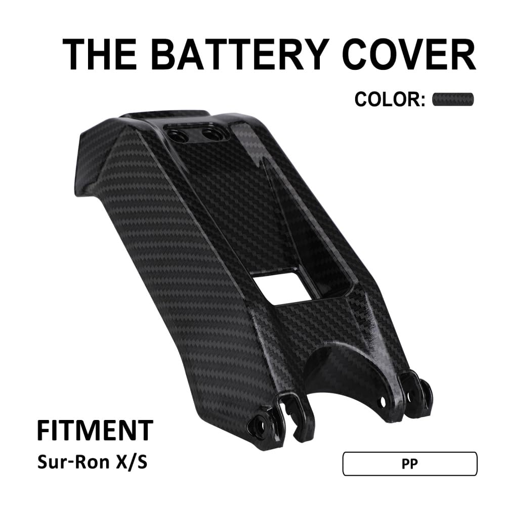 Jfg Racing Sur Ron Battery Cover Carbon Fiber Pattern For Surron Light Bee X/S Electric Dirt Bike