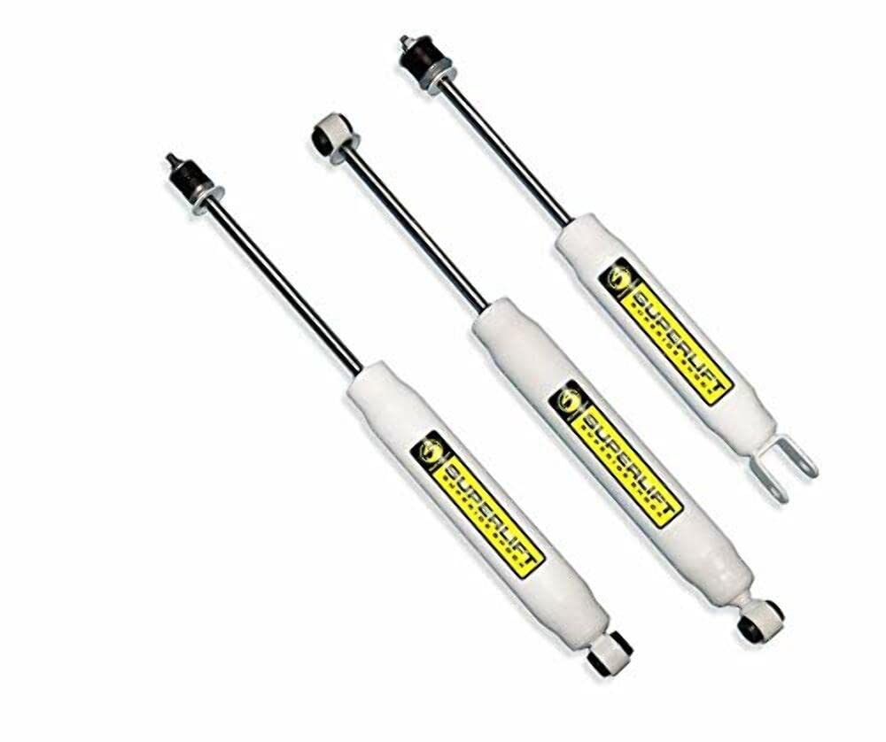 Superlift Realtruck Suspension Lift Kit Shock Box For Ford F-250/F-350 | Front & Rear Shadow Series Shocks | 84018 | Fits 2005-2016 Ford F-250 / F-350 Super Duty 4Wd 6-8 Lift