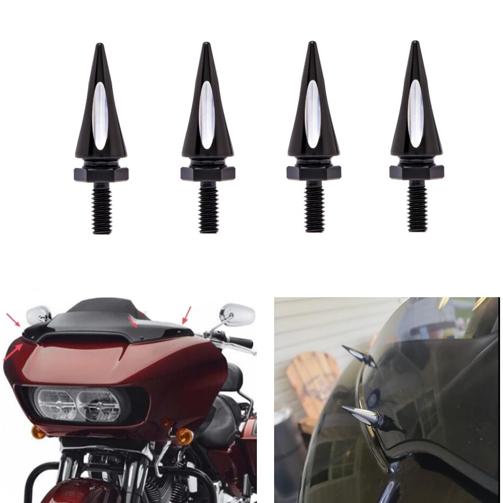 Street Glide Windshield Bolts Motorcycle Fairing Bolts Windshield Spike Bolts Windscreen Screws Fit For Harley Street Glide Tour