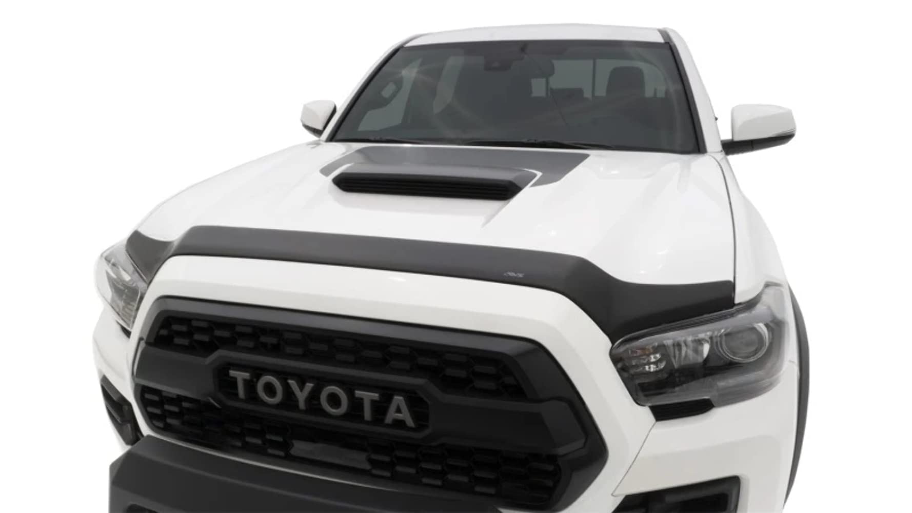 Auto Ventshade [Avs] Aeroskin / Hood Protector | Fits 2016 - 2023 Toyota Tacoma, 1 Pc. | Matte Black - 377079