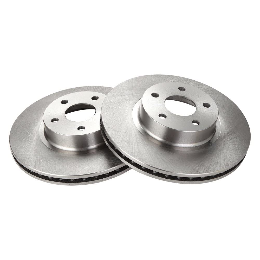 Trq Front Brake Rotors Set Vented Compatible With 2005-2006 Saab 9-2X 2013-2016 Scion Fr-S Subaru Brz 1998-2002 Forester 1997-20