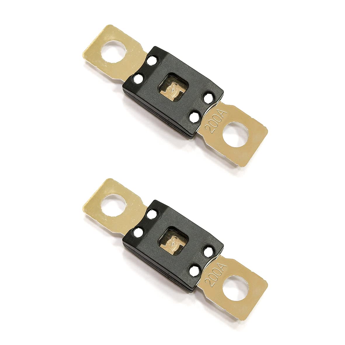 Parts Ptt 2Pack Mega/Amg Fuse/Bolt Fuse 200Amp, 32V, 298 Series, Time Delay, High-Current Stud Mount Fuse - Bolt Down - Automoti