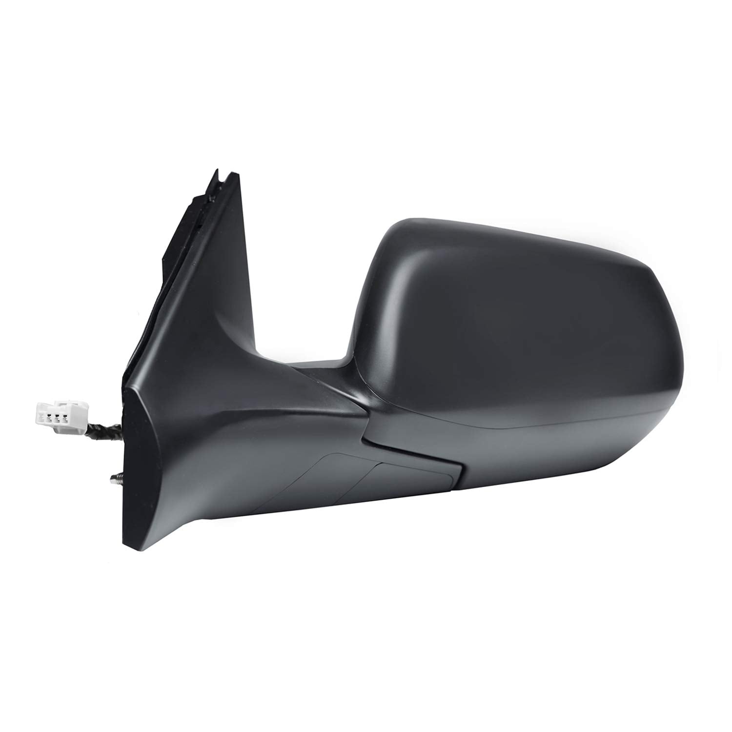 Fit System Driver Side Mirror for HONDA CR-V LX, (US built, textured black, foldaway), w/o heater, w/o turn signal, w/o BSDS, w/o camera, Power,63068H