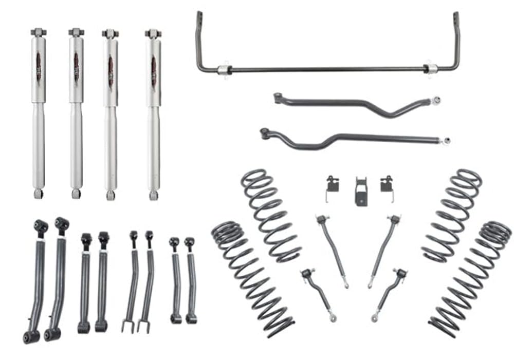 Belltech 153205Tps 4' Trail Performance Lift Kit - Fits 2018-2020 Jeep Jl, Includes Rear Sway