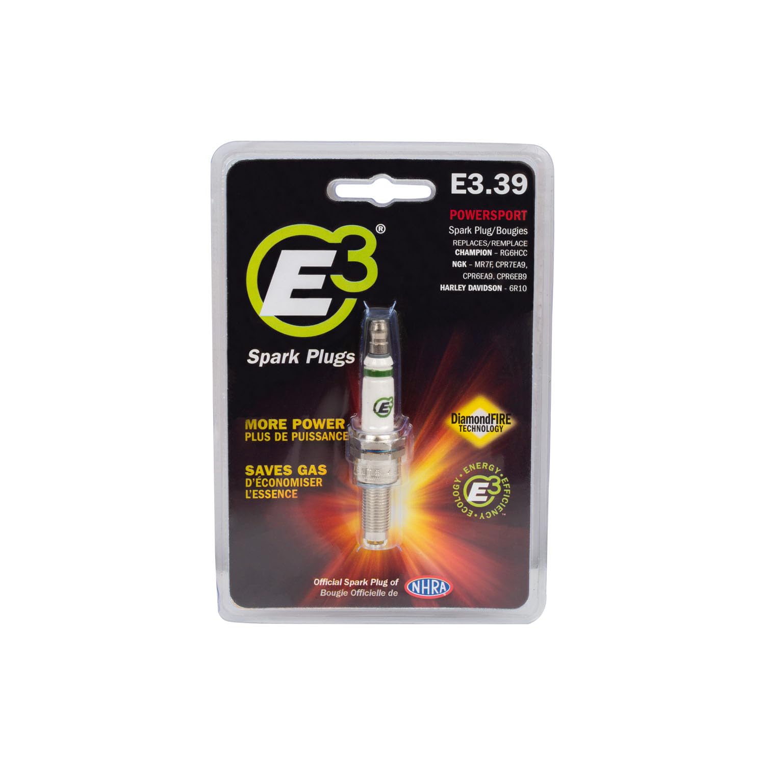 E3 Powersport Spark Plug (Motorcycle/Atv/Utv) - E3.39