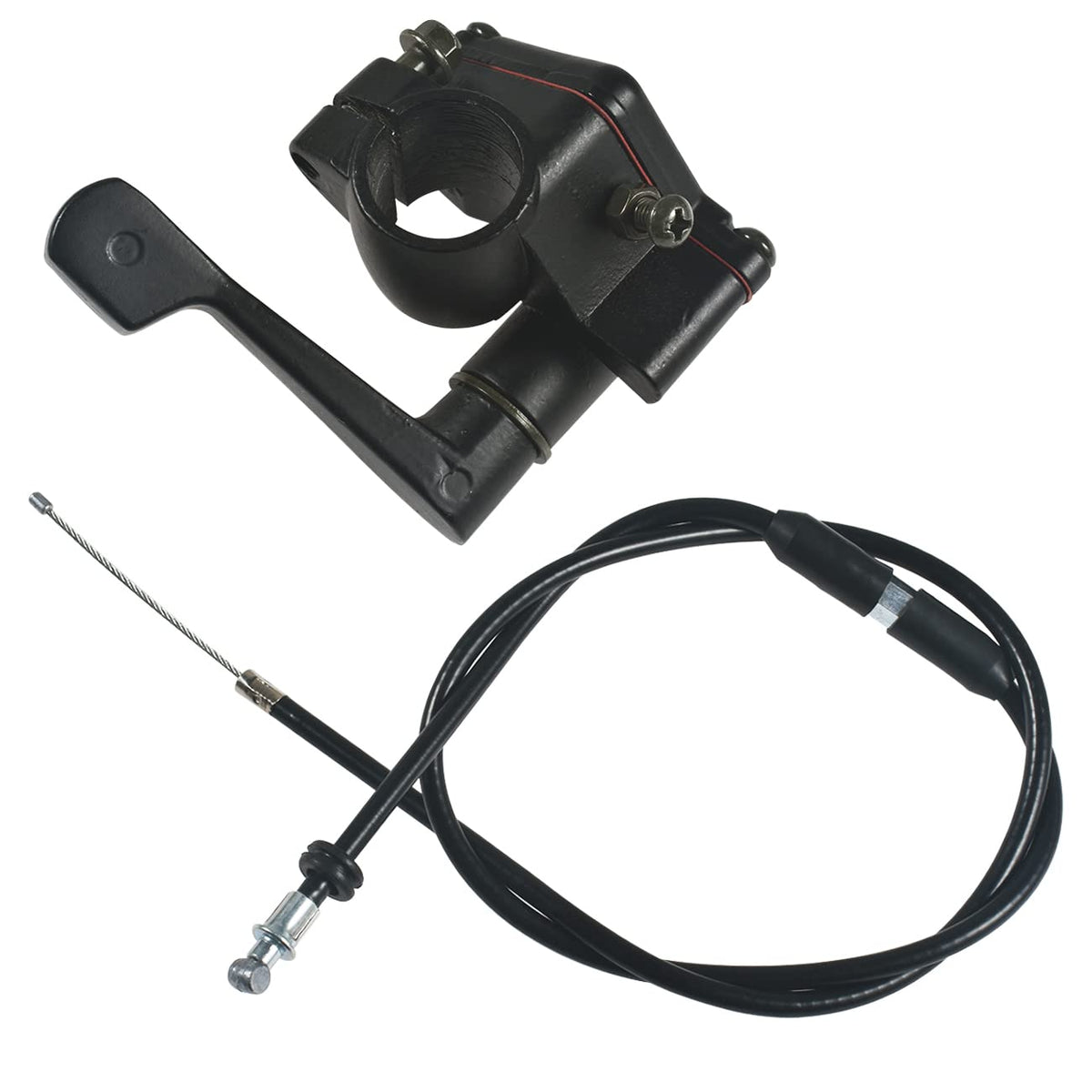 7/8'' 22Mm Thumb Throttle Cable Accelerator Handle Assembly For 50Cc 70Cc 90Cc 1 WBCARB09LYR3PMV