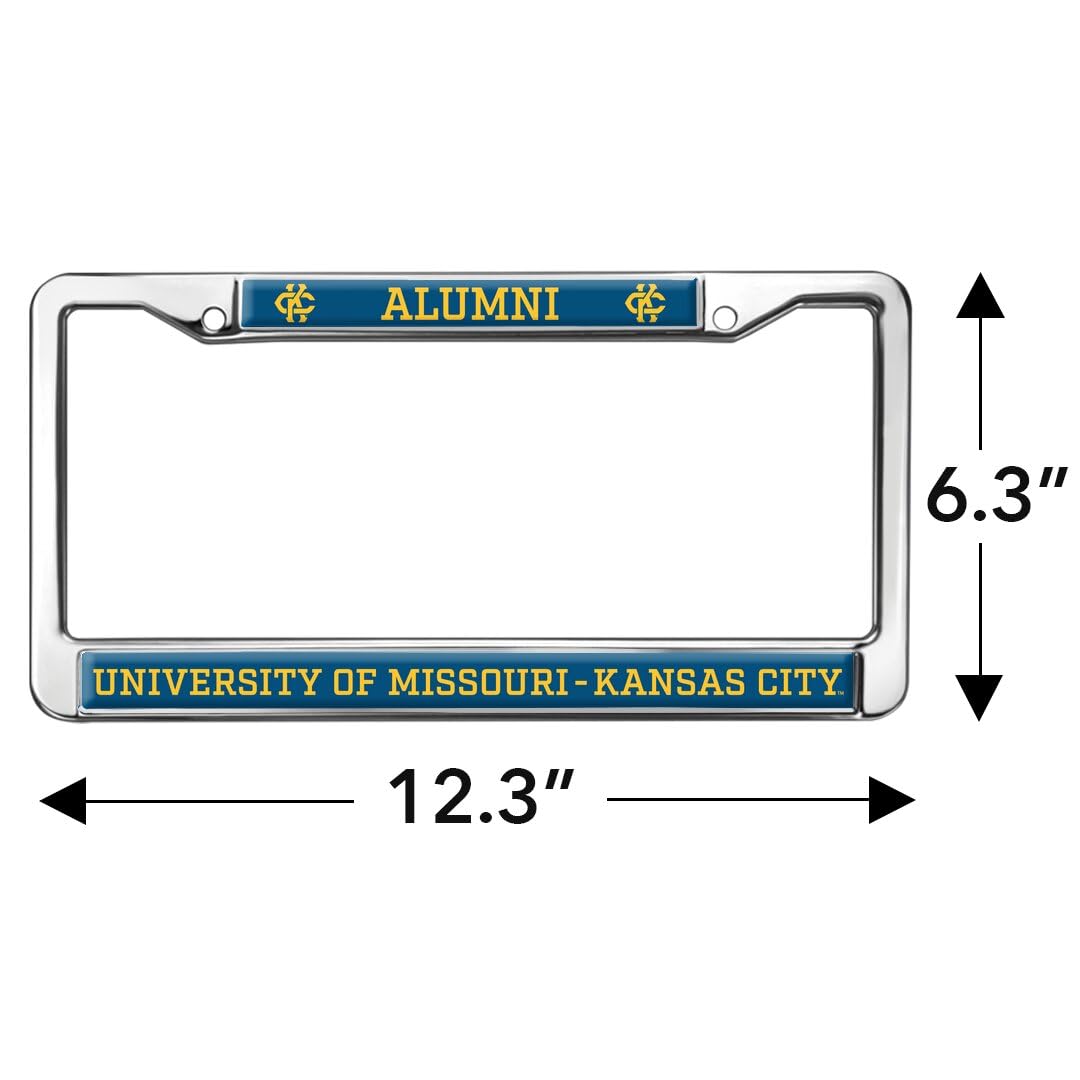 University of Missouri - Kansas City Alumni Full Size Standard License Plate Metal Frame
