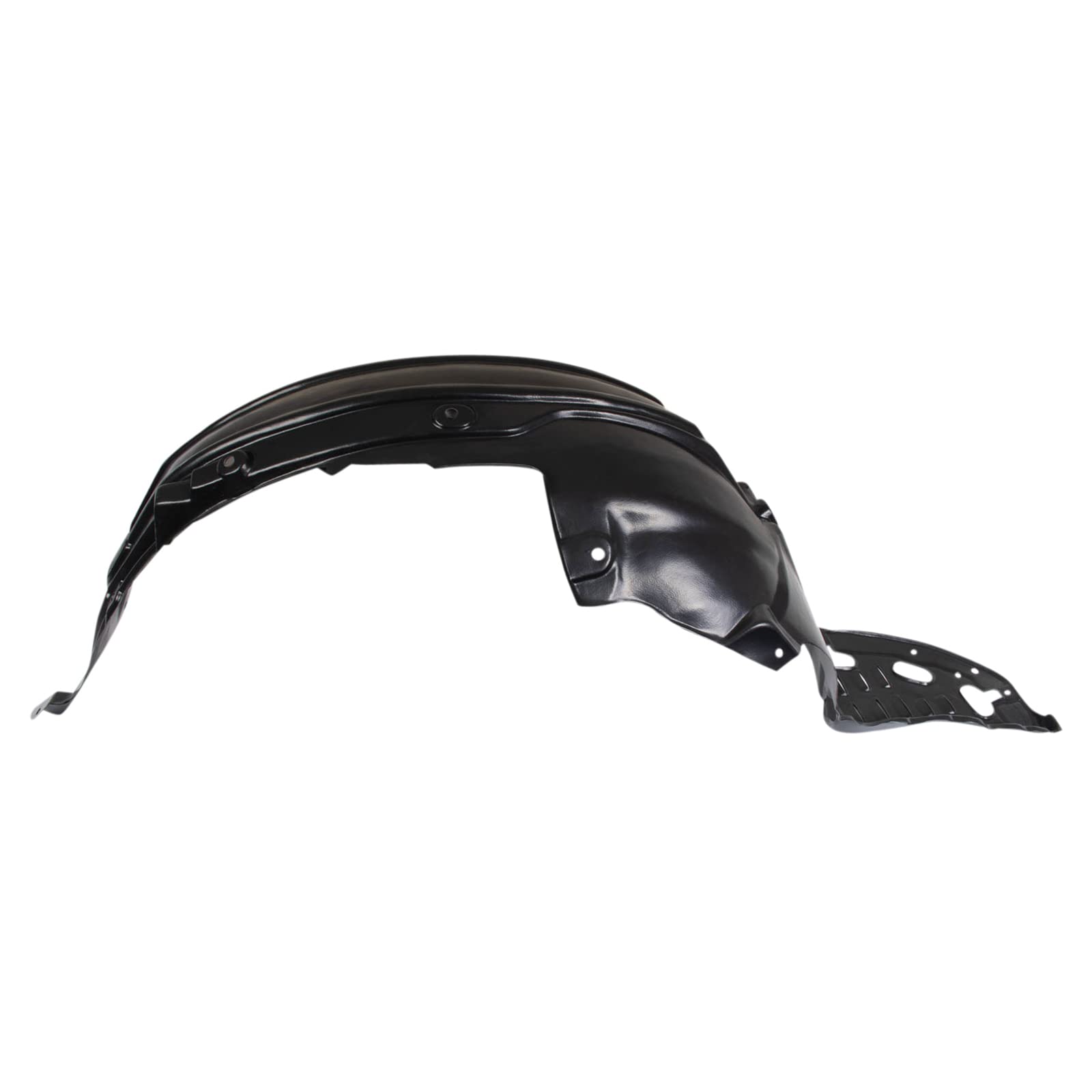 Trq Inner Fender Liner Set Compatible With 2009-2011 Acura Tl Ac1248126 Ac1249126