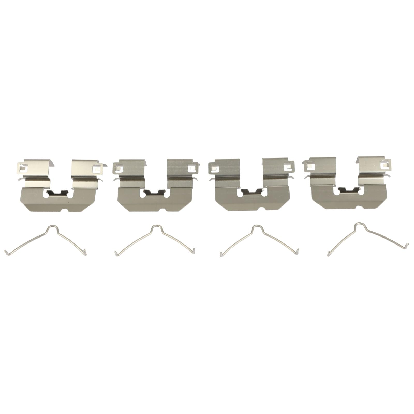 Cciyu D1815 Front Ceramic Disc Brake Pads Set W/Hardware Fit For Kia For Sorento 2015-2020