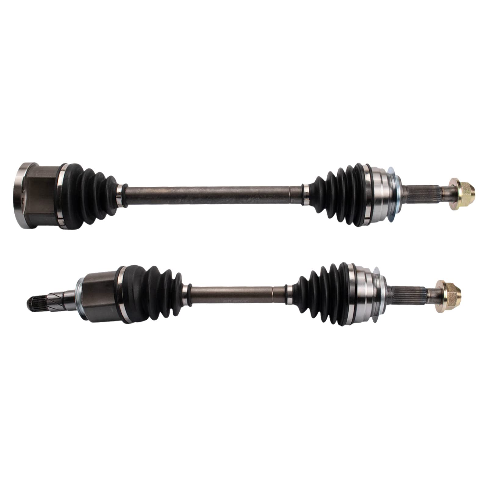 Trq Front Cv Axle Shaft Assembly Set Compatible With 2013 Infiniti Ex37 G37 2014-2015 Q50 Q60 2015-2017 Qx50