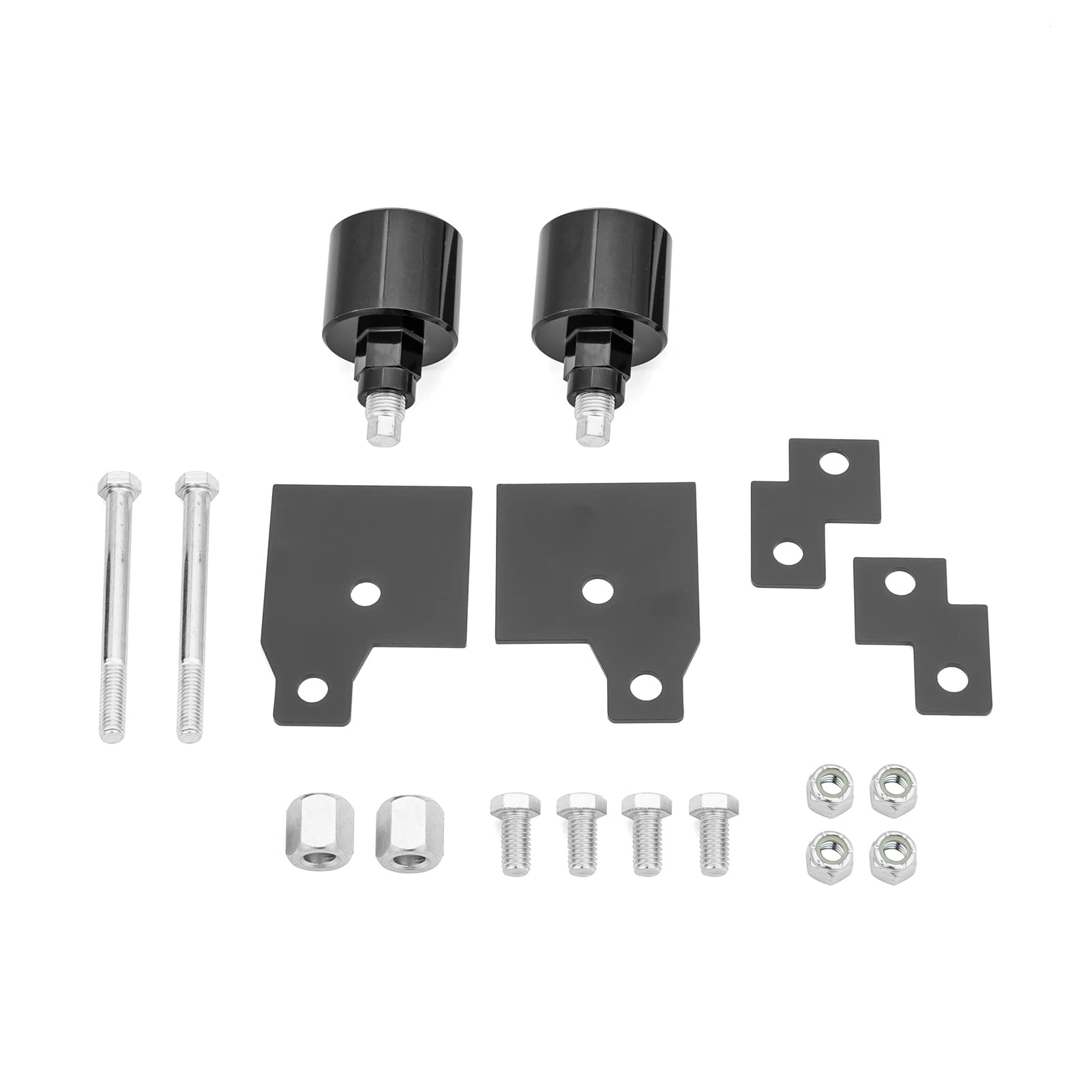 Xjmoto Front & Rear 2'' Lift Kit For Polaris Sportsman 500/600/700/800 (2023), Alloy Steel, Includes Instructions
