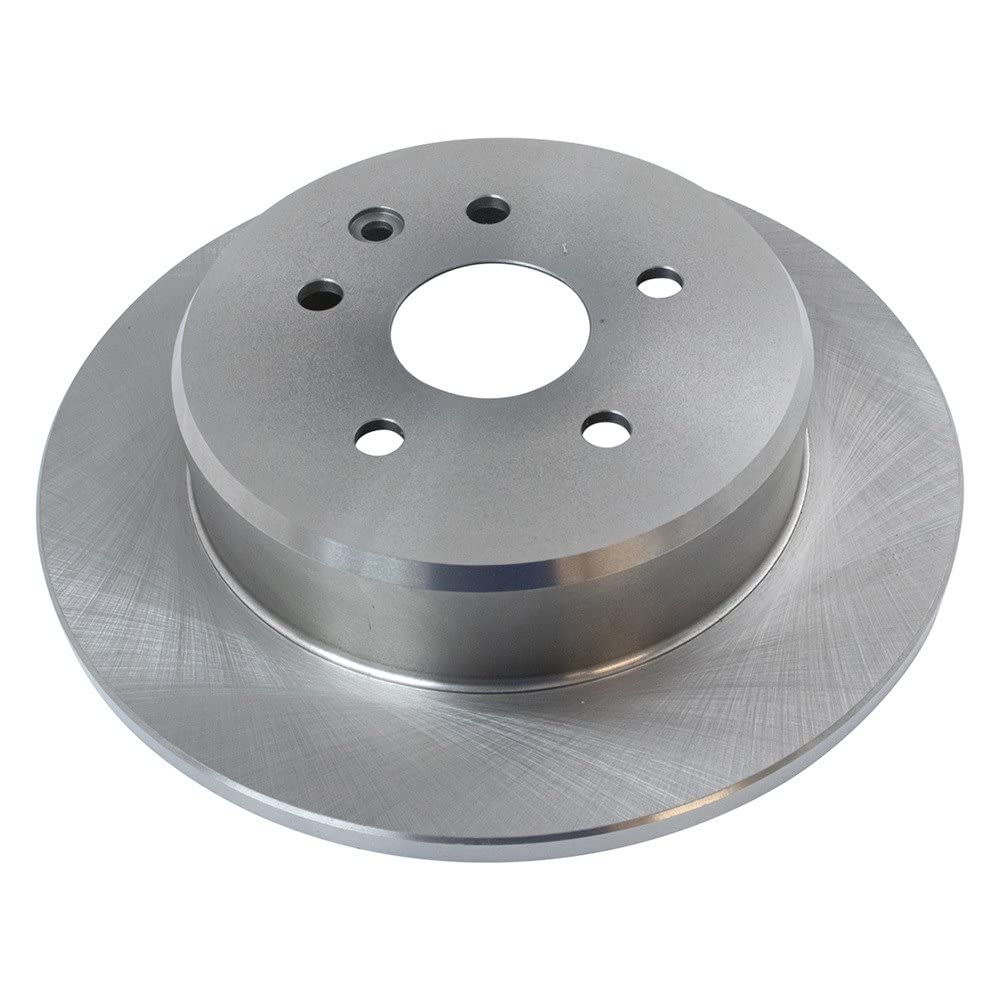 Trq Rear Brake Rotors Set Solid Compatible With 1998-2005 Lexus Gs300 1998-2000 Gs400 2001-2005 Gs430 Is300 2002-2010 Sc430