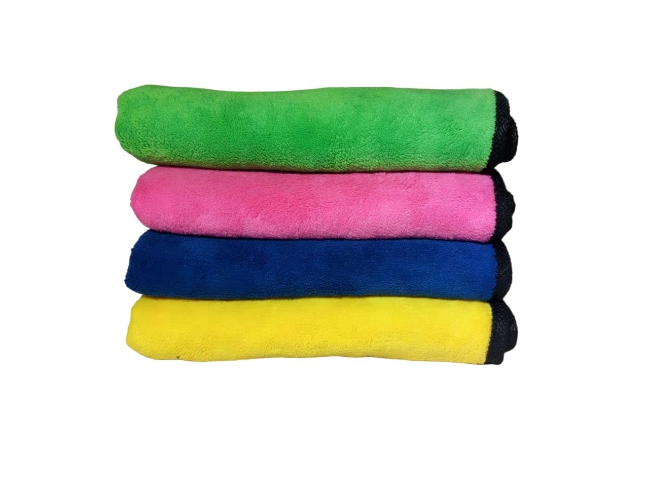 Heavy Microfiber Cloth 600 GSM Quick Absorb Cloth for Car Cleaning and Detailing, Double Sided, Extra Thick Plush Microfiber Tow