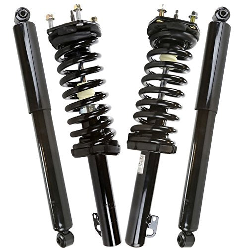 Autoshack Front & Rear Complete Struts Coil Springs And Shock Absorbers Set 4 Replacement For 2005-2010 Jeep Grand Cherokee 2006-2010 Commander 3.0L 3.7L 4.7L 5.7L V6 V8 4Wd Awd Rwd Cst100290Ks1011280