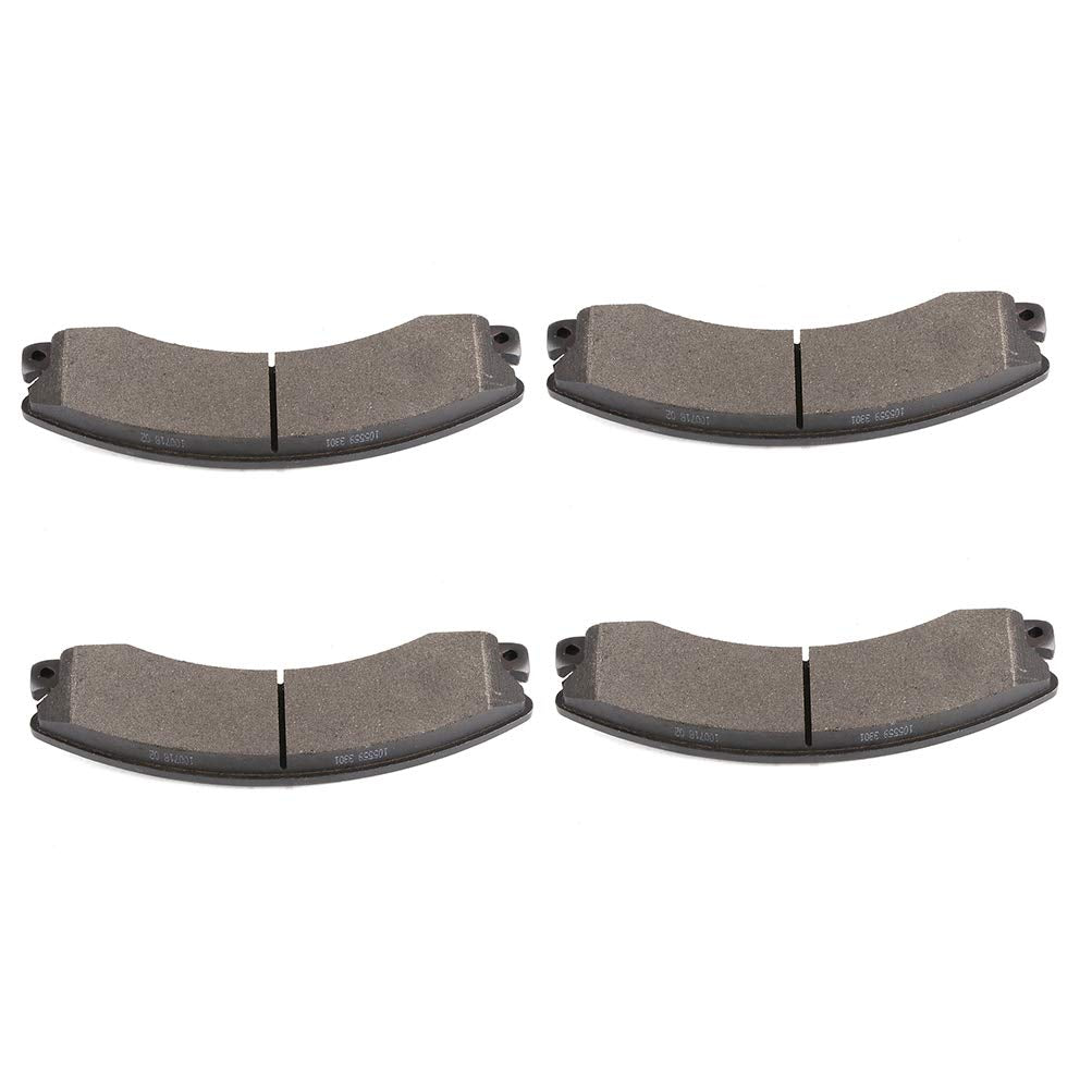 Cciyu D1565 Ceramic Front Brake Pad Set Fit For Chevy Express 4500,Silverado 3500 Hd,Suburban 3500 Hd,For Gmc Savana 4500,Sierra