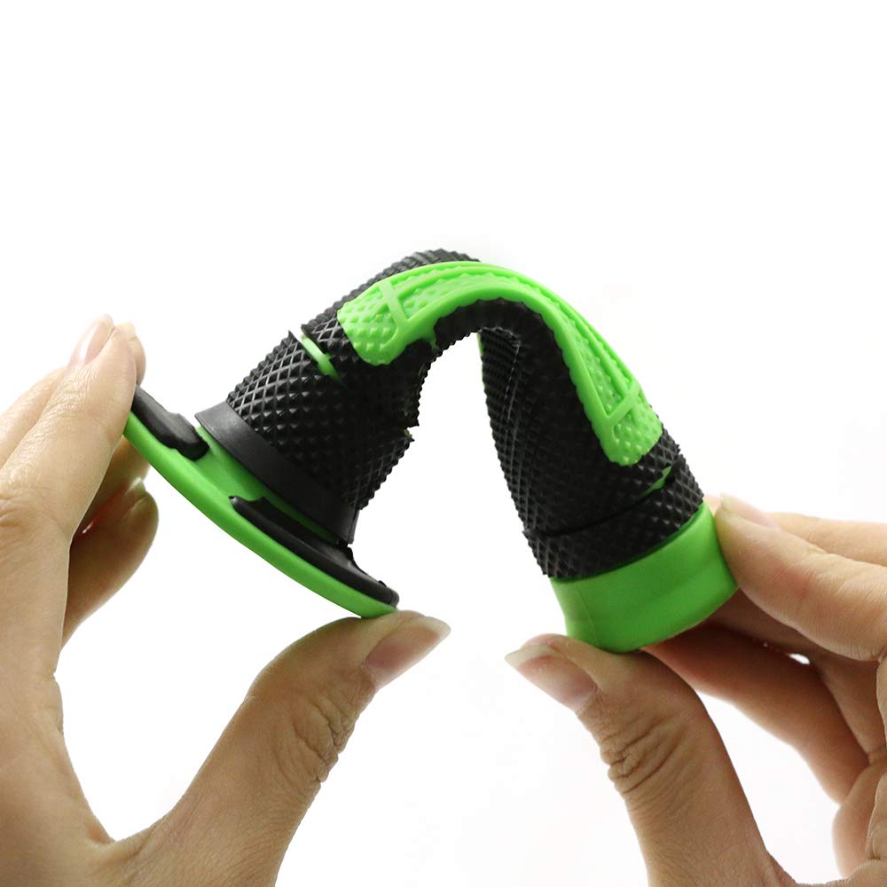 Copart 7/8' Hand Grips Throttle Bar Grips For Motorcycle Atv Dirt Pit Bike Motocross Handlebar Grip For Kawasaki Kx65 Kx85 Kx125 Kx250 Kx250F (Green)