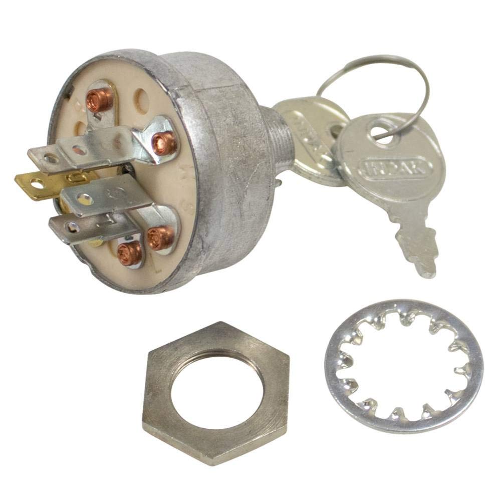 Stens New Stens Ignition Switch 430-538 Compatible with/Replacement For Great Dane 48'', 52'', 61'' Super Surfer Frame, 52'', 61