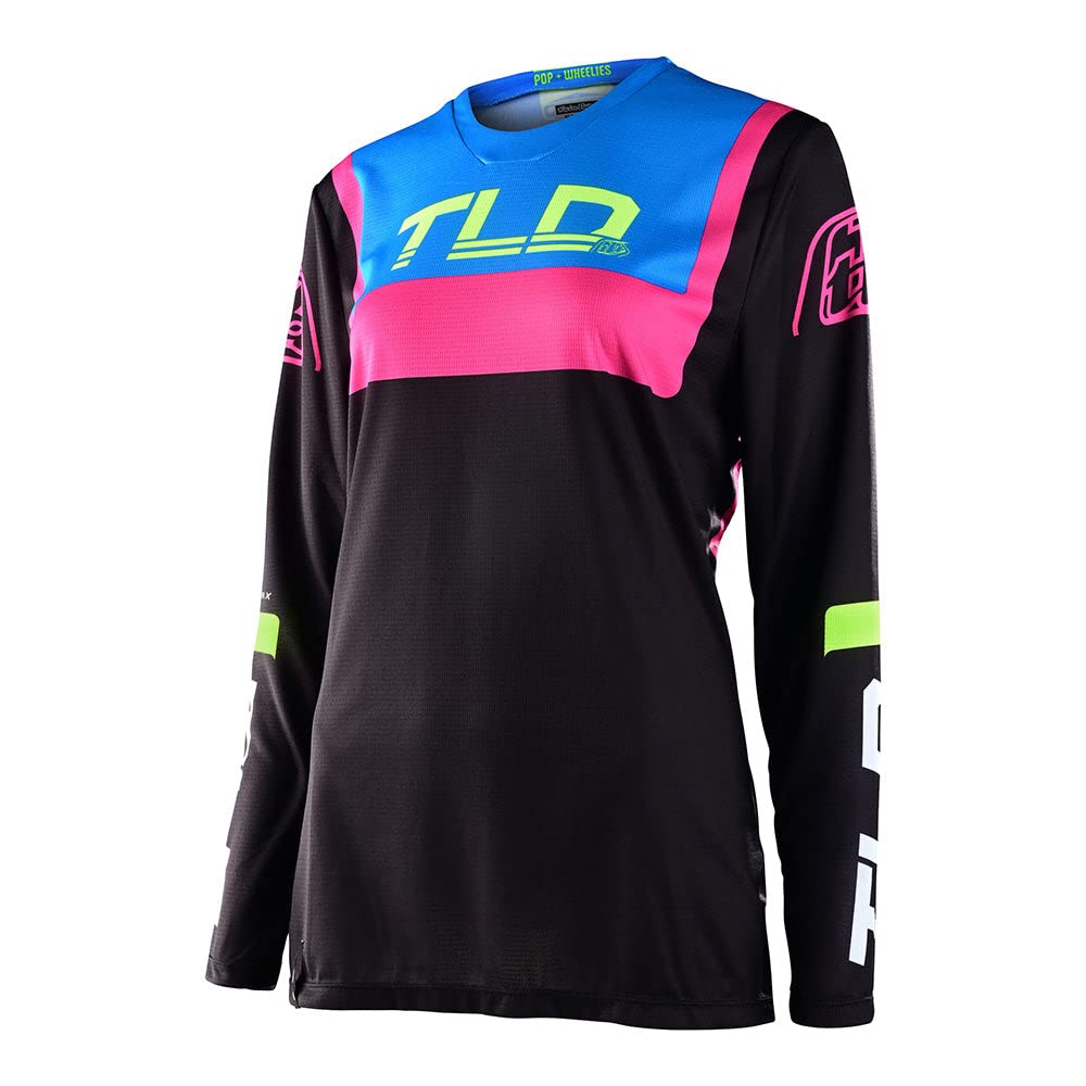 Troy Lee Designs Gp Brazen Jersey - Motocross Dirt Bike Atv Enduro Dual Sport Racing Off Road Long Sleeve Riding Gear - Adult Womens Girls (Black, Md)