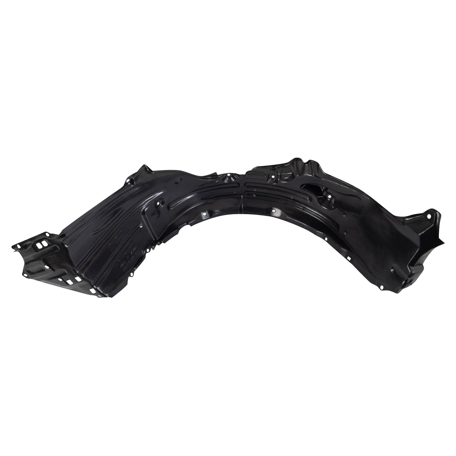 Trq Inner Fender Liner Set Compatible With 2018 Toyota C-Hr To1248218 To1249218