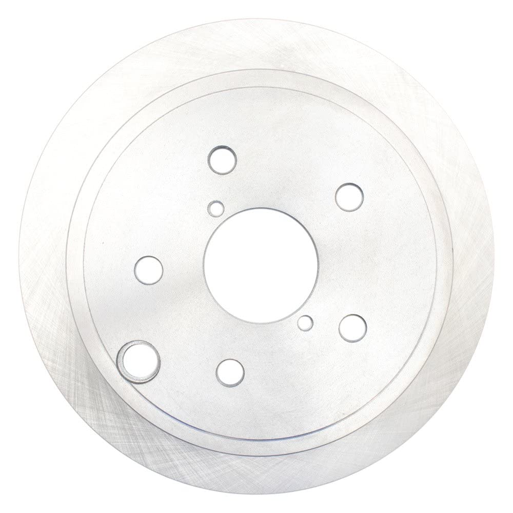 Trq Rear Brake Rotors Set Solid Compatible With 2019-2022 Toyota C-Hr