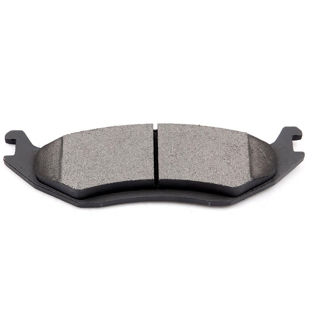 Eccpp D1084-7991 D967-7867 Front Ceramic & Rear Semi Metallic Disc Brake Pad Set Fit For Chrysler Aspen 2007-2009,For Dodge Dako