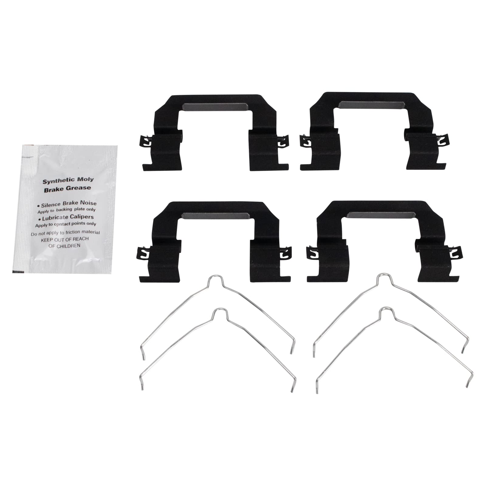 TRQ Front Brake Pads Ceramic Compatible with 2019-2021 Genesis G70 2018-2020 Kia Stinger