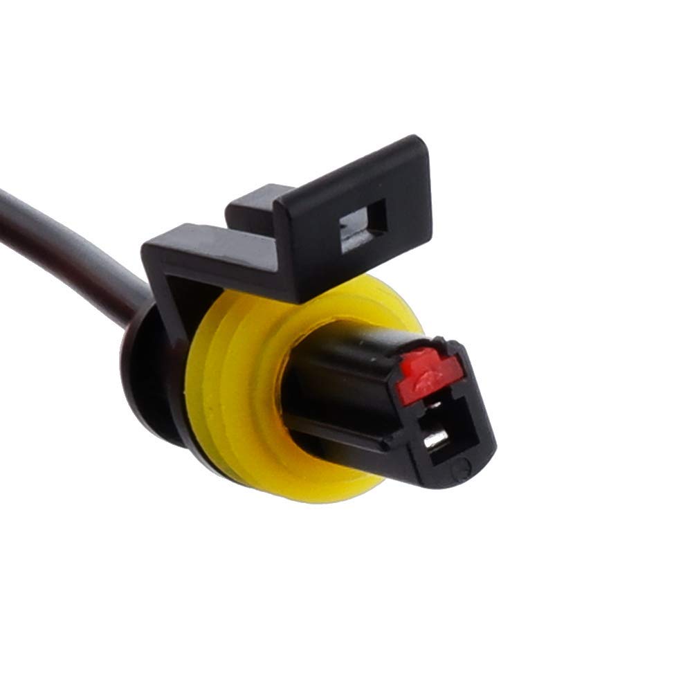 Muyi 5 Sets 1 Pin Wire Connector 18Awg Waterproof Electrical Connectors Kit With 10Cm Pigtail 1.5Mm Series Weatherpack Connector