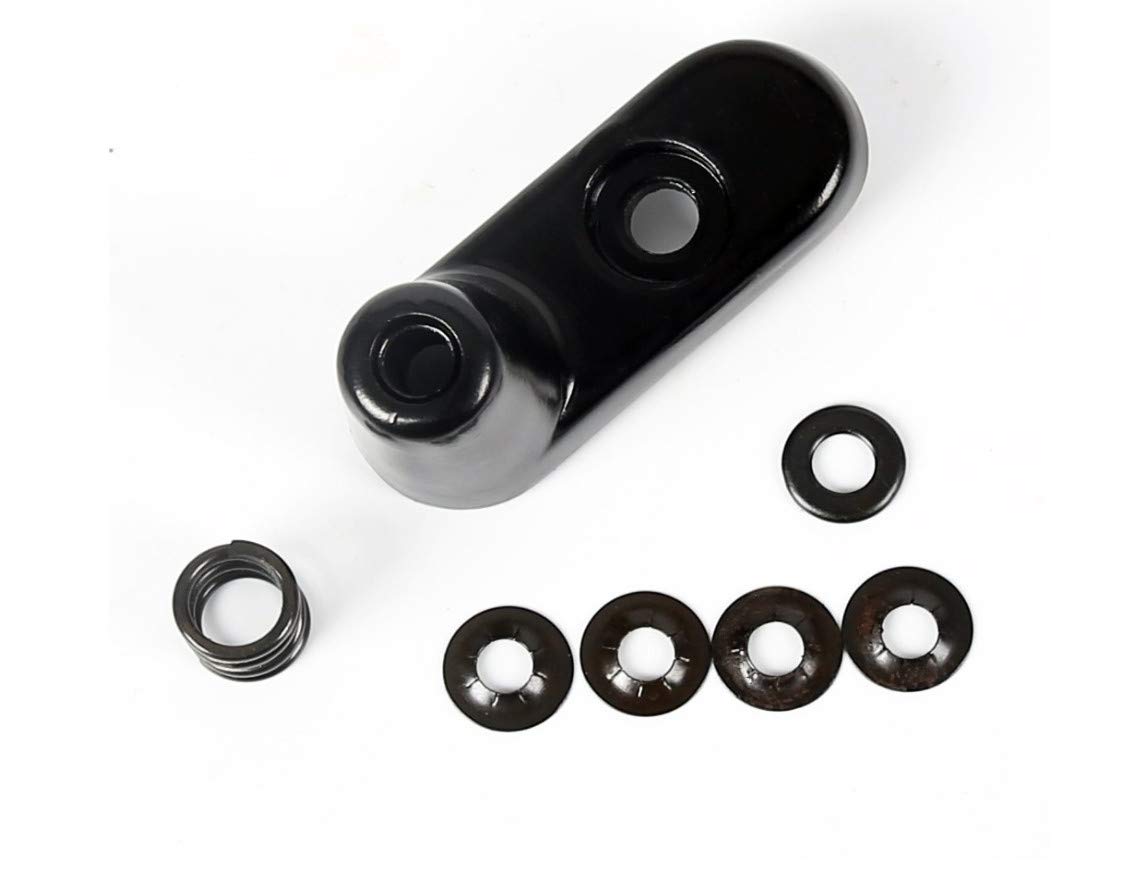 New Sun Visor Repair Kit Compatible With 2003-2006 Jeep Wrangler Aluminum Black Sun Visor Bracket Replaces For 5Hd801X9Ac 5Hd811