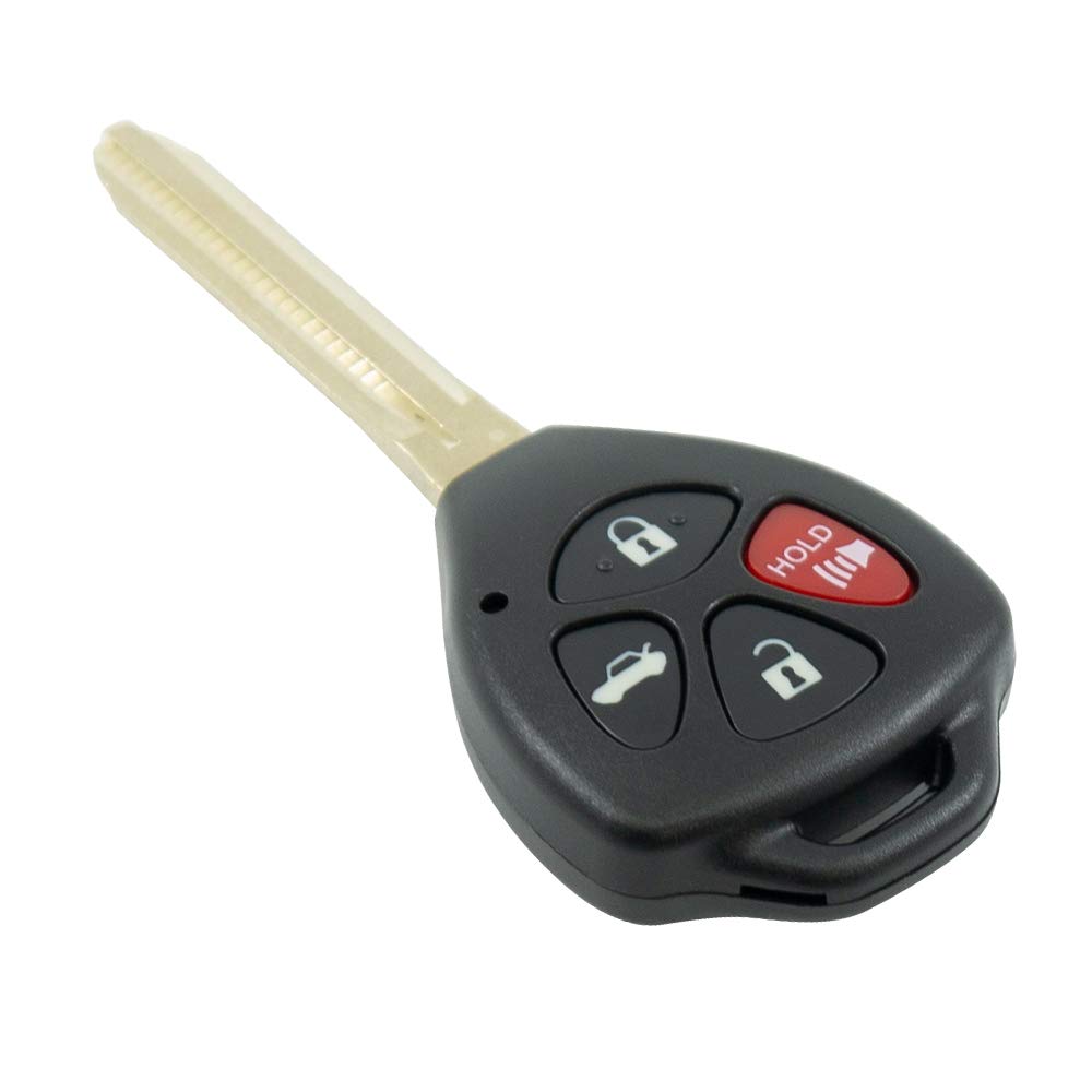 Keyless2Go Replacement For 2 New Keyless Entry Remote Car Key For 2007 2008 2009 2010 Toyota Camry Hyq12Bby
