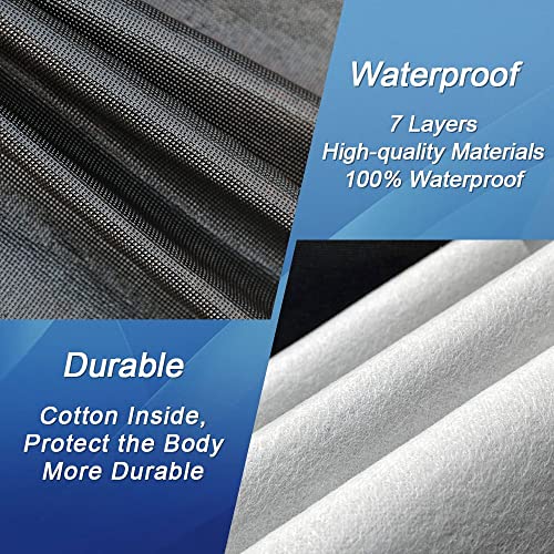 Koukou Waterproof Suv Car Cover Suitable For Nissan Pathfinder From 2004 To 2025, 7 Layers Windproof All Weather Waterproof Outd