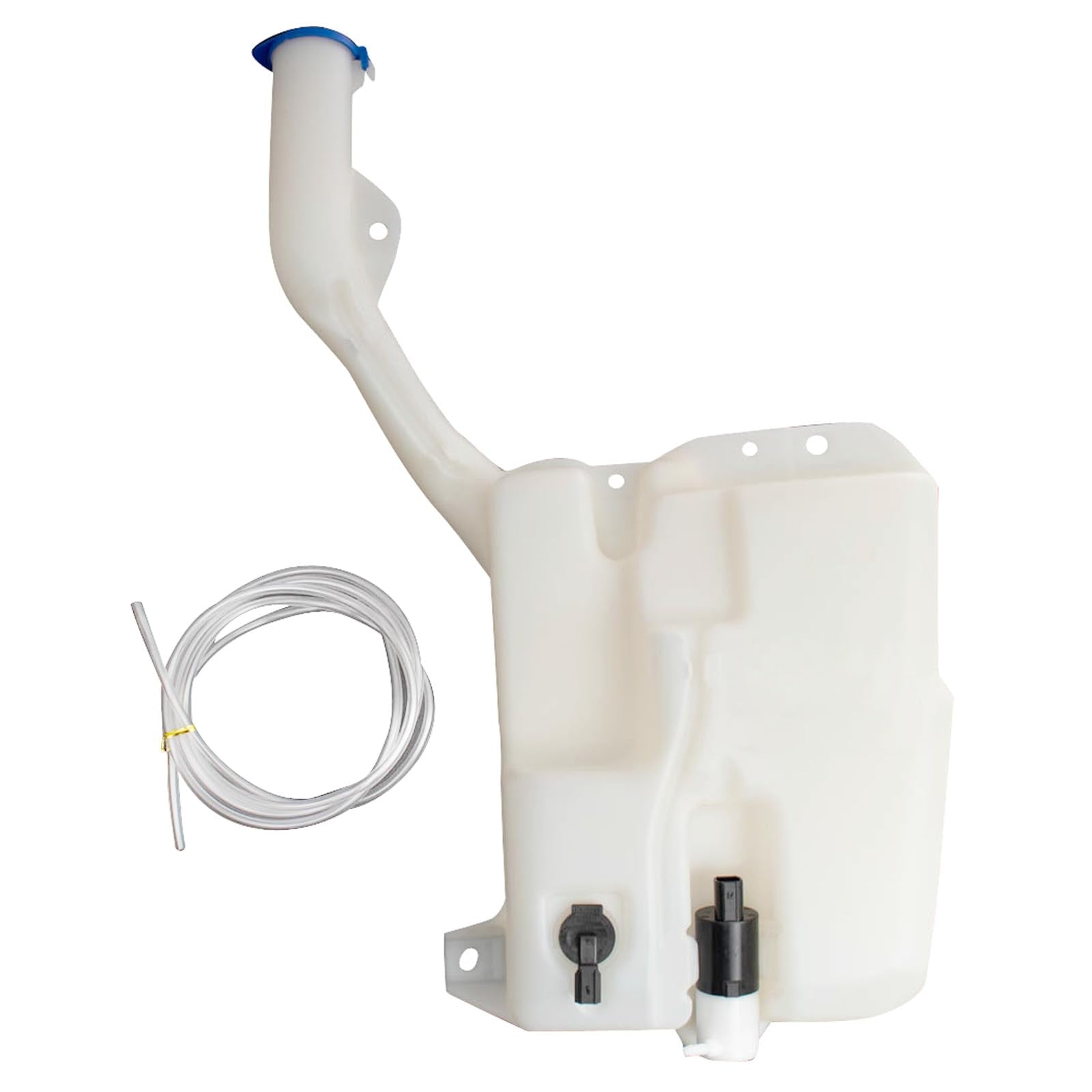 Trq Windshield Washer Reservoir Compatible With 2017-2020 Ford Fusion 2019-2020 Police Responder Hybrid Lincoln Mkz Fo1288202
