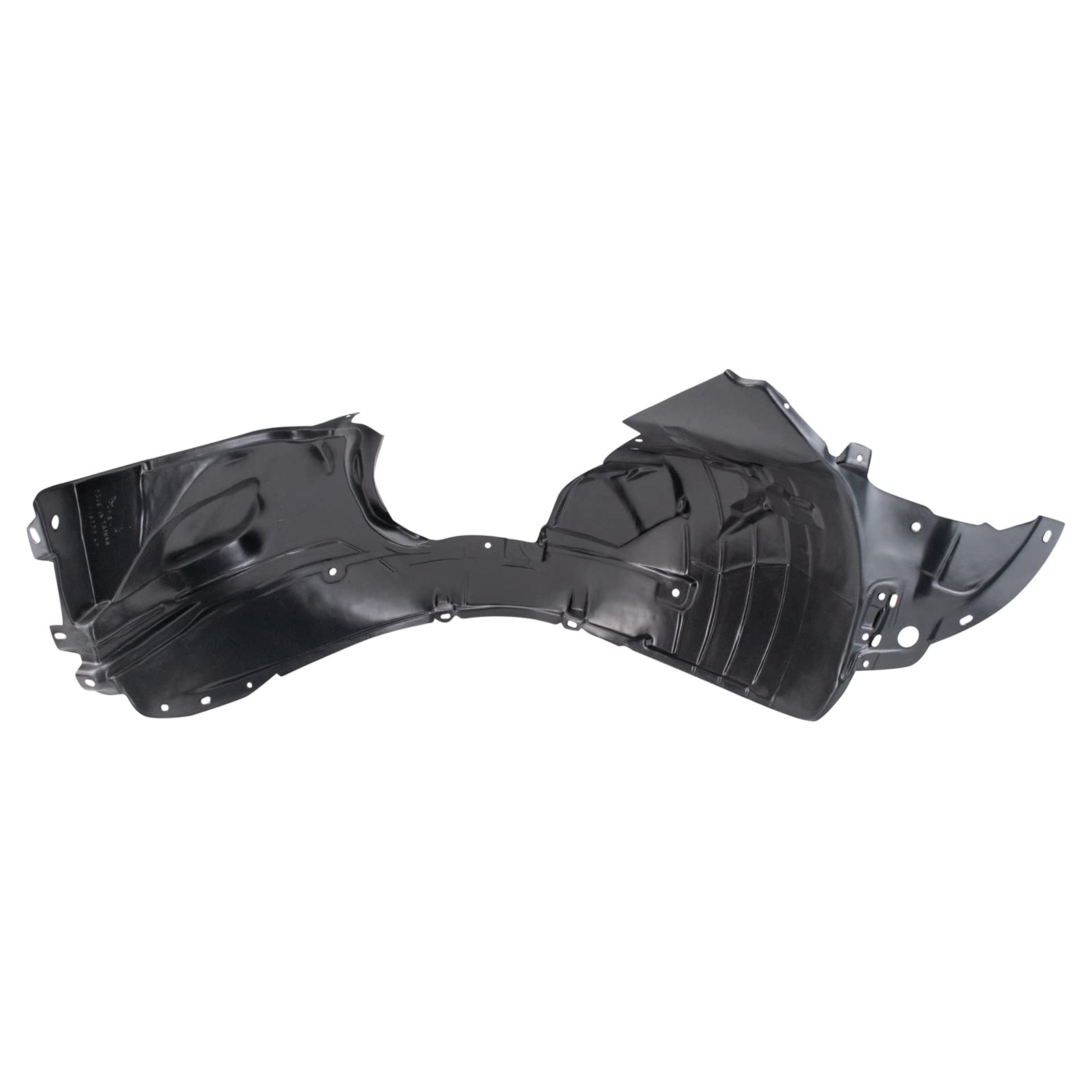 Trq Inner Fender Liner Set Compatible With 2009-2014 Nissan Cube Ni1248125 Ni1249125