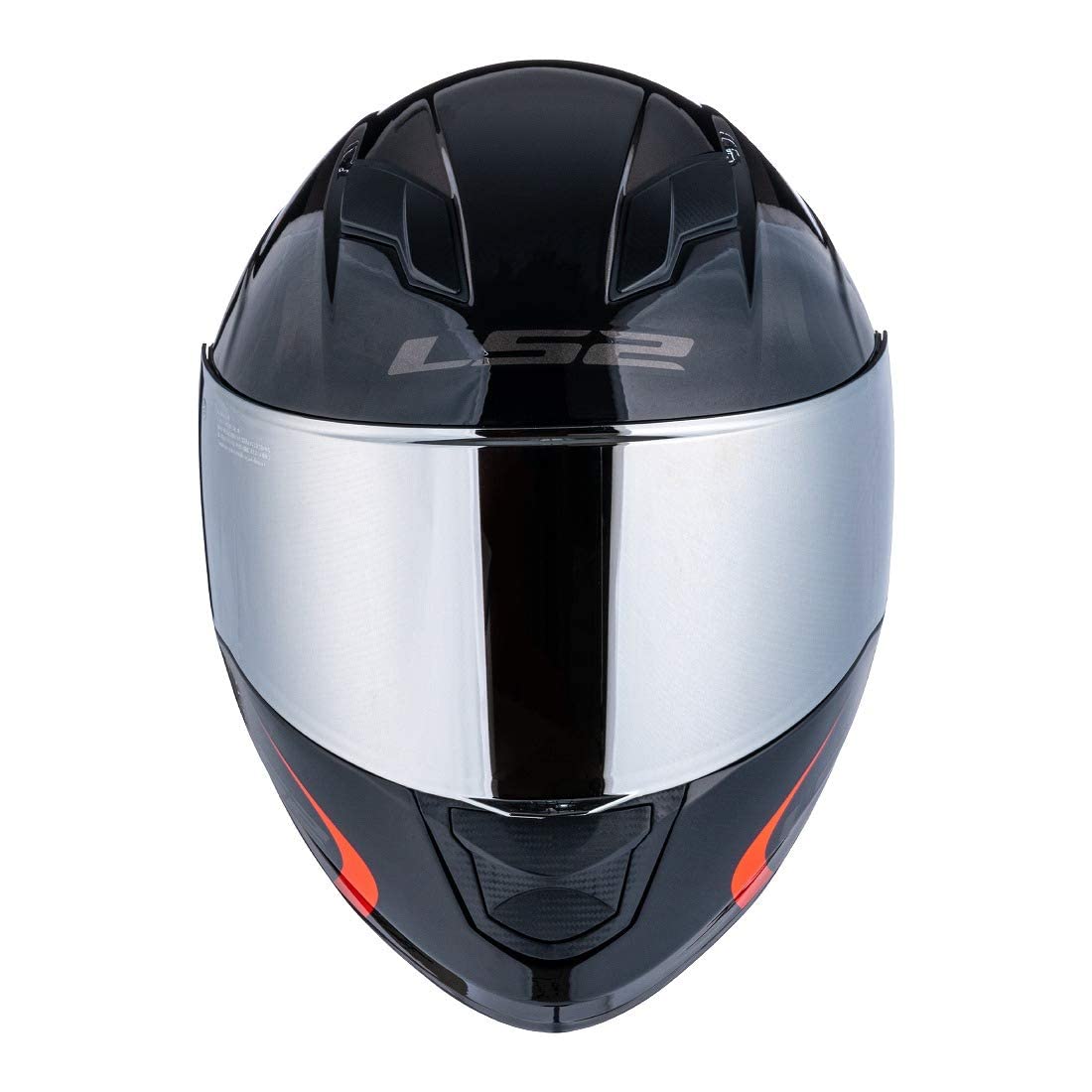 Ls2 Assault/Rapid/Stream Pinlock Ready Outer Shield (Silver Iridium)