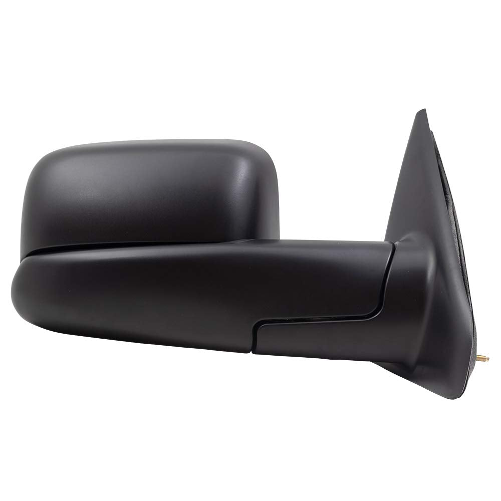 Brock Replacement Passenger Power Side Trailer Tow Flip-Up Mirror Heated 7x10 Compatible with 2002-2008 Ram 1500 Pickup Truck 55077444AO