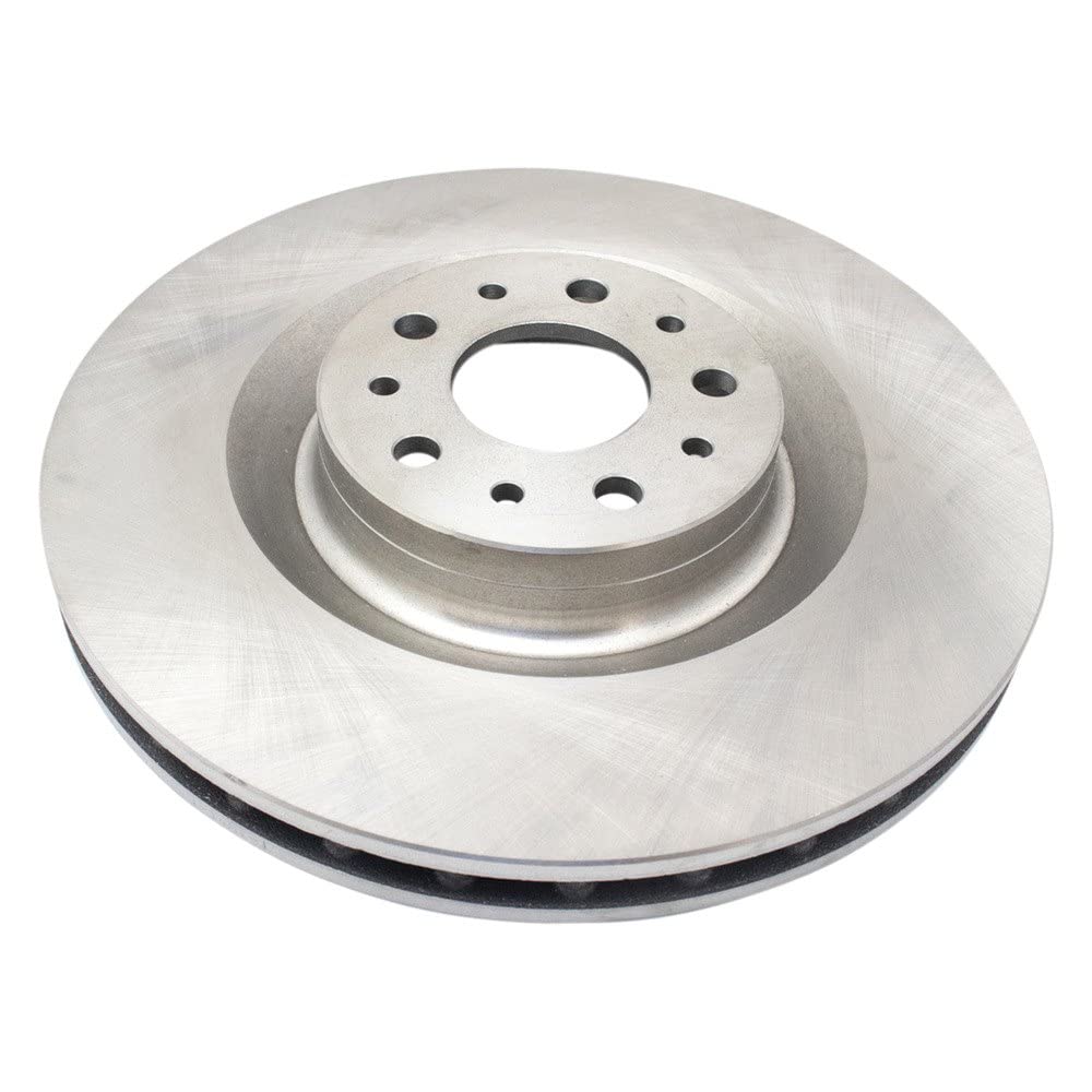 Trq Front Brake Rotors Set Vented Compatible With 2014-2020 Fiat 500L