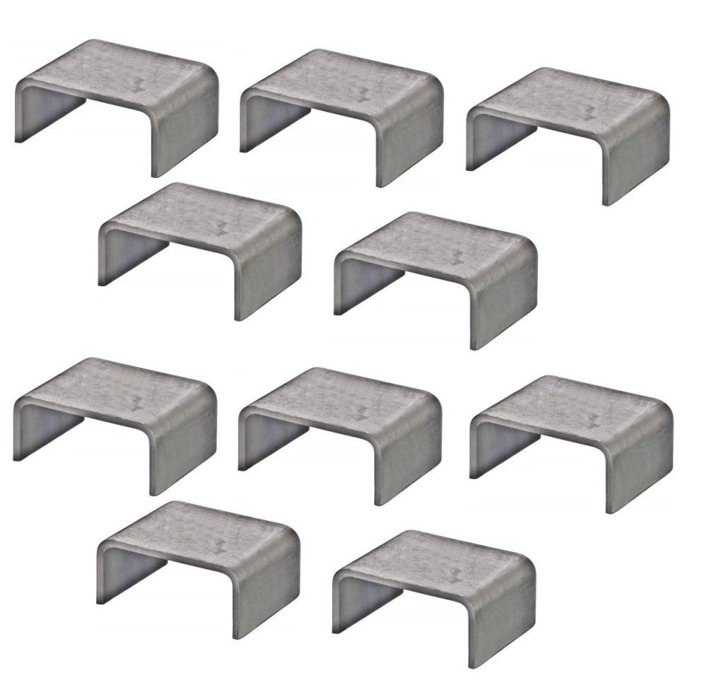 A.A Heavy Duty Weld-On 2X4 Steel Stake Pockets For Trailers & Trucks (Pack Of 10)