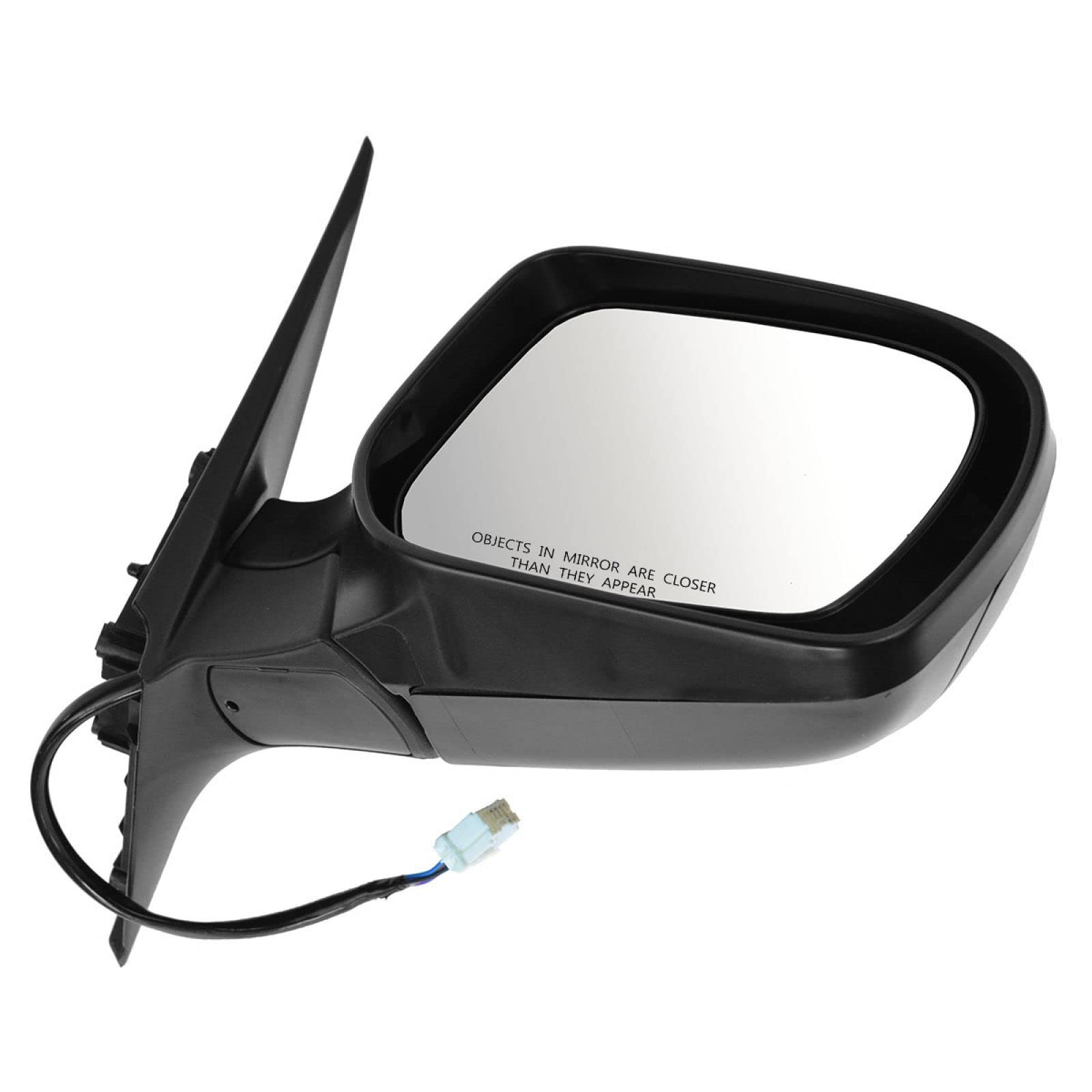 Trq Right Mirror With Heat Without Housing Turn Signal With Textured Cover Passenger Side Compatible With 2011-2013 Subaru Fores