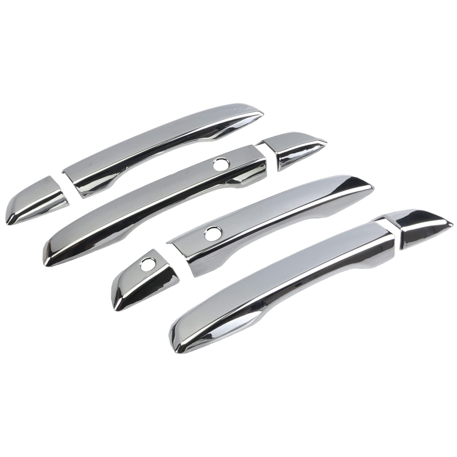 BENXUTO Chrome Door Handle Cover Trim Compatible with 10th Gen Honda Civic Sedan Hatchback Coupe Type R 2016 2017 2018 2019 2020