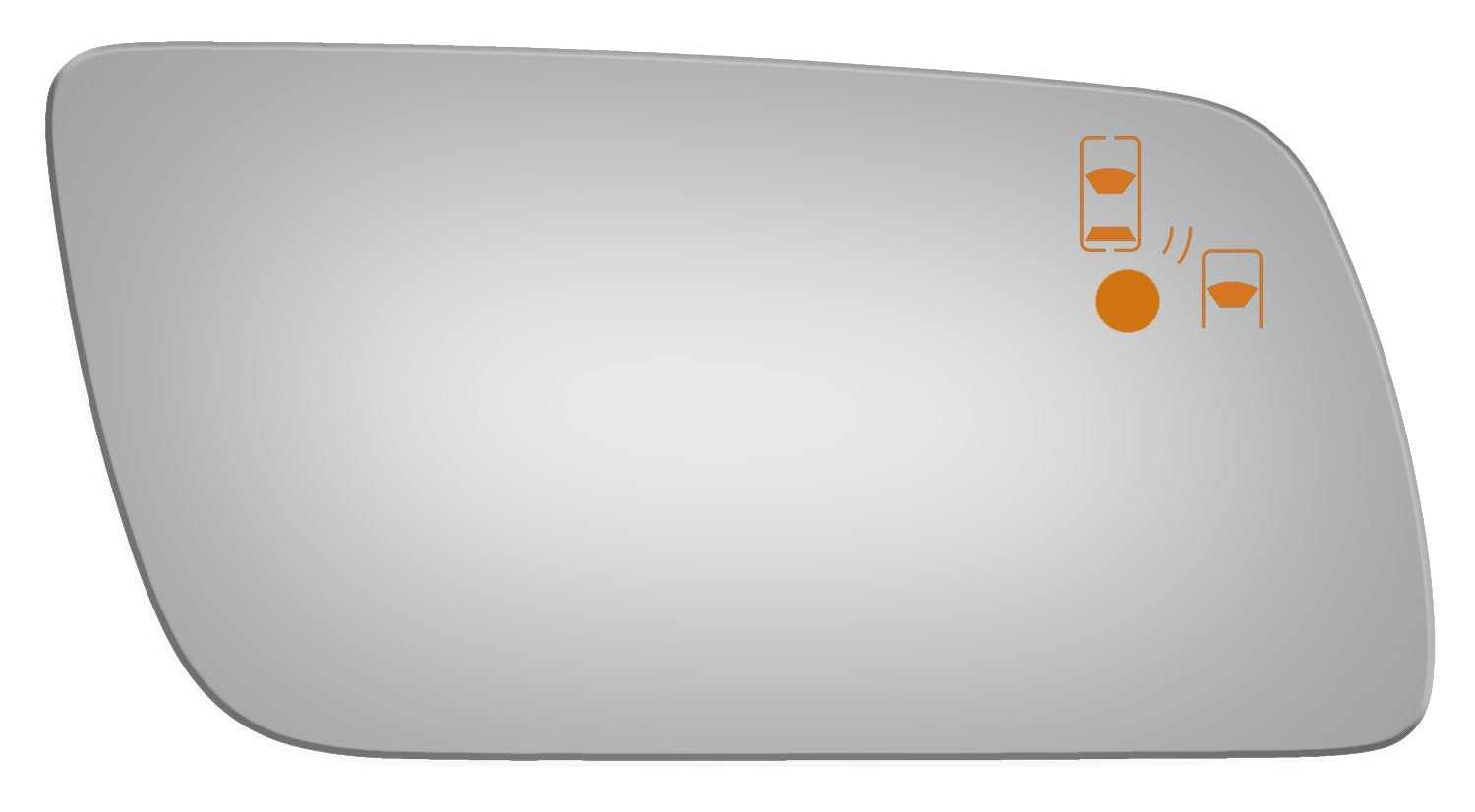 Burco 5714BC Mirror Glass for 20122017 Ford Flex